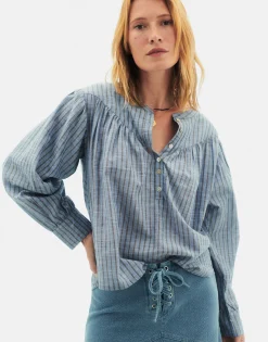 Natura Selection Blusa Agra 147809-BLUE Hot