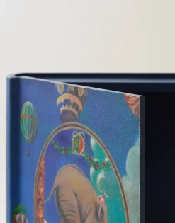 Natura Selection Caja Libro Elefante 144158-BLUE Hot