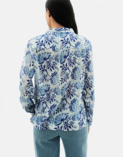 Natura Selection Camisa Dobbi Benares 147740-BLUE Best