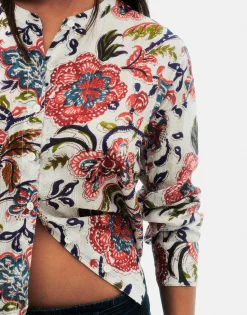 Natura Selection Camisa Dobbi Chennai 147741-OFFWHITE Sale