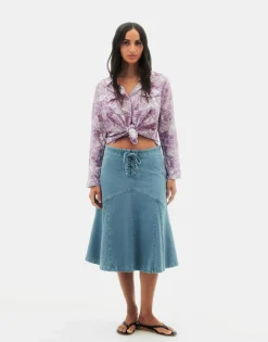 Natura Selection Camisa Dobbi Korba 147743-VIOLET Hot