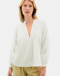 Natura Selection Camisa Lagos 147732-WHITE Discount