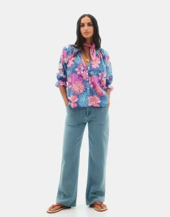 Natura Selection Camisa Lahaina 147804-BLUE Sale