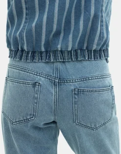 Natura Selection Chaleco Denim Neve 149737-BLUE New