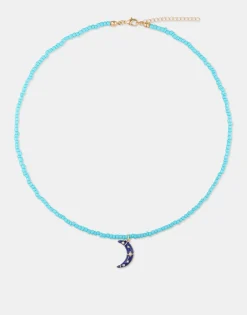 Natura Selection Collar Charm Luna 149977-BLUE Online