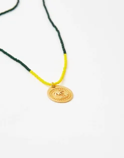 Natura Selection Collar Colgante Palmeras 139906-GOLD Sale