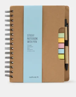 Natura Selection Cuaderno Con Notas Adhesivas 147961-KRAFT
