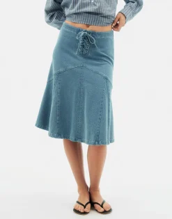 Natura Selection Falda Madurai 147828-BLUE Clearance