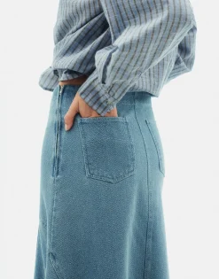 Natura Selection Falda Madurai 147828-BLUE Clearance