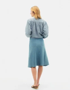 Natura Selection Falda Madurai 147828-BLUE Clearance