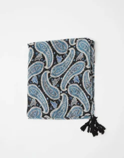 Natura Selection Fular Paisley 143942-NAVYBLUE Discount