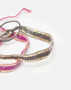 Natura Selection Pack 2 Pulseras Ribete Dorado