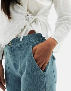 Natura Selection Pantalón Tejano Marla 147823-BLUE Online