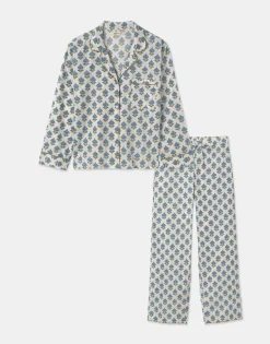 Natura Selection Pijama Jaya Cambric 150505-BLUE Online