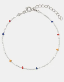 Natura Selection Pulsera Beads Multicolor 149966-SILVER New