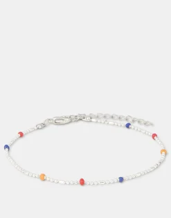 Natura Selection Pulsera Beads Multicolor 149966-SILVER New
