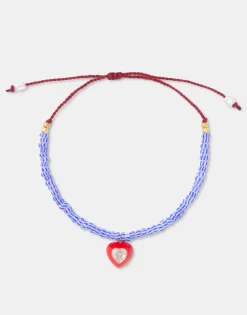 Natura Selection Pulsera Charm Corazón Diamante