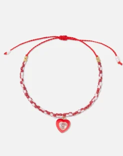 Natura Selection Pulsera Charm Corazón Diamante
