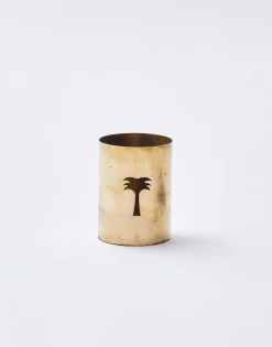 Natura Selection Quemador Latón Palmera 140142-000000 Outlet