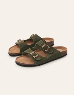 Natura Selection Sandalia Doble Hebilla Ergonómica Piel