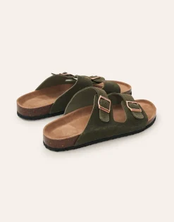 Natura Selection Sandalia Doble Hebilla Ergonómica Hombre 145445-KHAKI Clearance