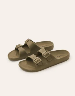 Natura Selection Sandalia Doble Hebilla Hombre 145919-KHAKI Best