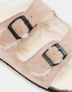 Natura Selection Sandalia Ergonómica Interior Pelo 147851-TAUPE Outlet