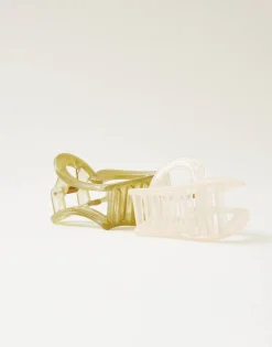 Natura Selection Set 2 Pinzas Pelo Corazón Online