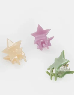 Natura Selection Set 3 Pinzas Pelo Estrellitas 148064-ASSORTED Best