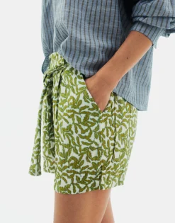 Natura Selection Short Hiedra 147754-GREEN Discount