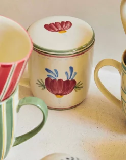 Natura Selection Taza Cerámica Con Filtro Flores Best