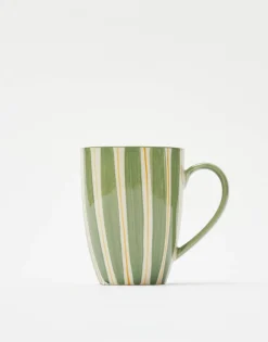Natura Selection Taza Cerámica Rayas Clearance