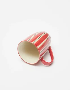 Natura Selection Taza Cerámica Rayas Clearance