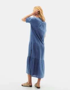 Natura Selection Vestido Morocco 147762-BLUE Hot