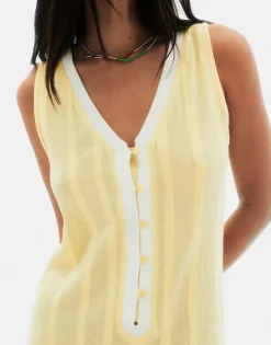 Natura Selection Vestido Namibia 147725-YELLOW Best