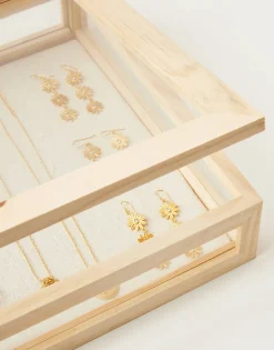 Natura Selection Vitrina Cristal Y Madera Grande Best