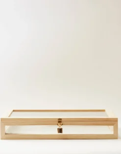 Natura Selection Vitrina Cristal Y Madera Grande Best