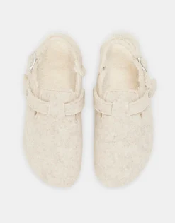 Natura Selection Zueco Fieltro Hebilla 147883-BEIGE Outlet